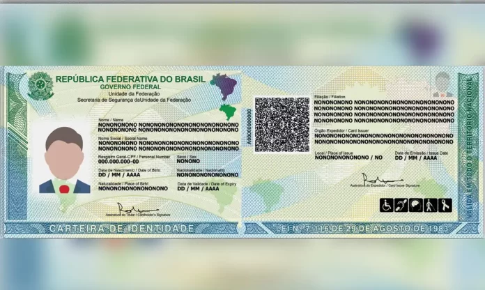 nova carteira de identidade