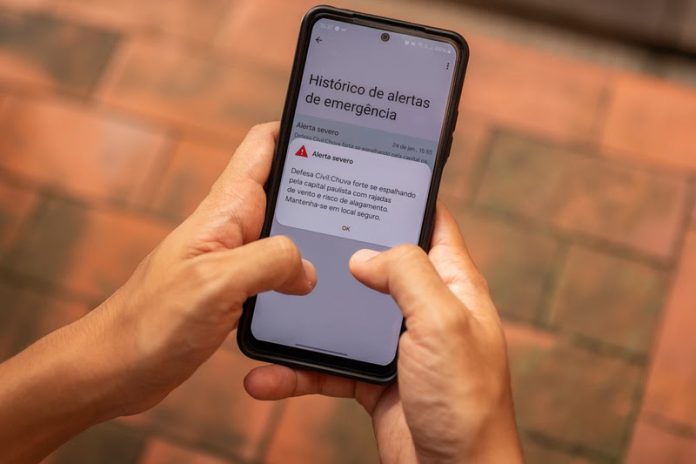 celular alerta chuva