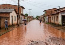 Quase 1 em cada 3 municípios brasileiros não tem nenhum sistema de drenagem de águas pluviais