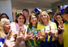 Celina Leão encerra campanha nas urnas e agradece confiança dos eleitores