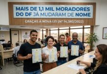 Mais de 1,1 mil moradores do Distrito Federal já mudaram de nome em Cartório após nova lei